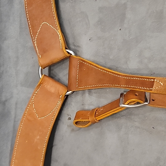 Source Unknown Other Leather Breast Collar Horse Tack Western